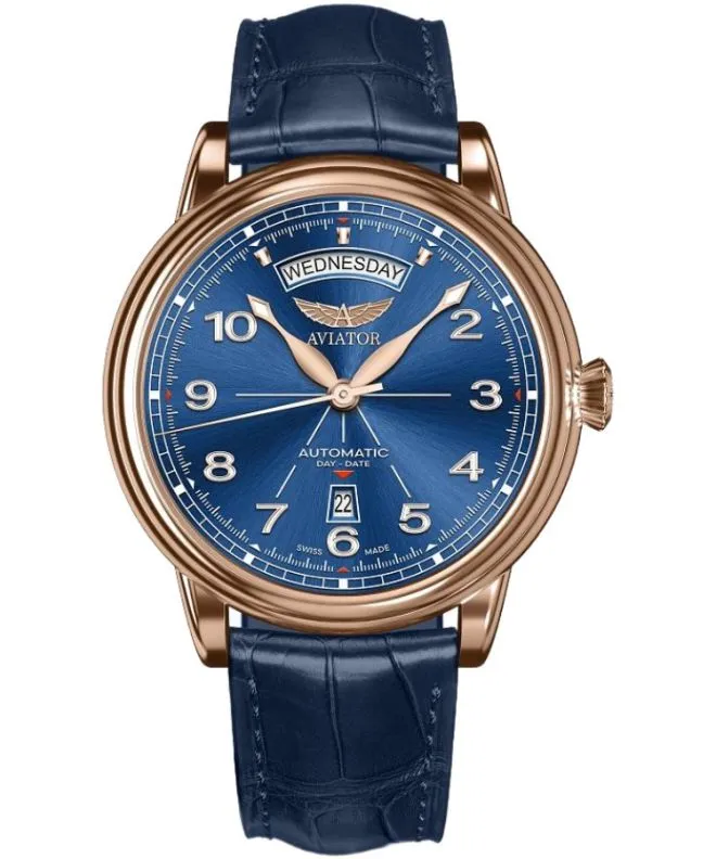 Ceas barbatesc Aviator Douglas DC-3 Day-Date Automatic Limited Edition V.3.44.2.402.4