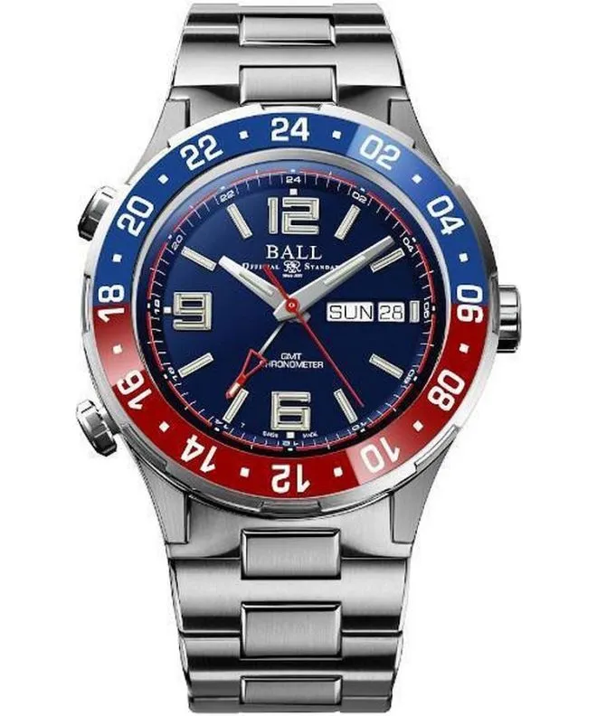 Ceas barbatesc Ball Roadmaster Marine GMT Automatic Titanium Limited Edition DG3000A-S4C-BE