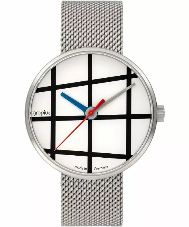 Ceas unisex Bauhaus Walter Gropius Window WG.001-01M