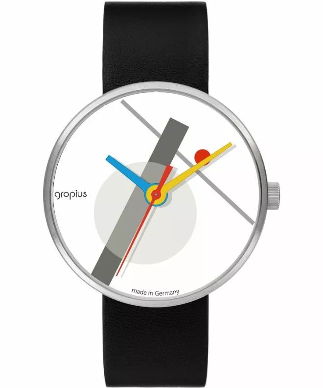 Ceas unisex Bauhaus Walter Gropius Moholy Nagy WG.021-01