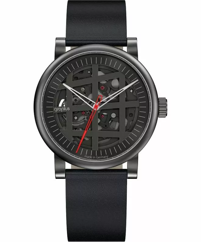 Ceas barbatesc Bauhaus Walter Gropius Atrium Automatic Skeleton WG.A801-04