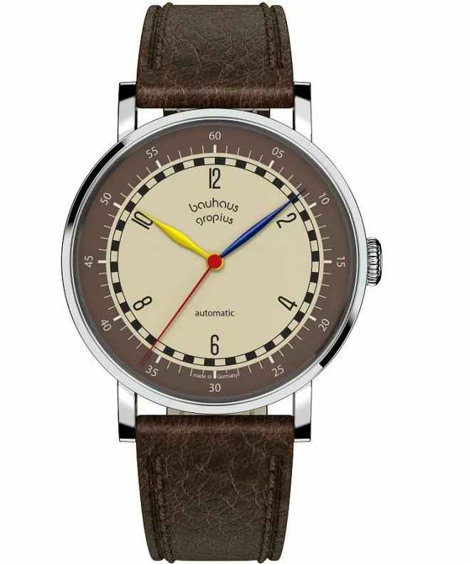 Ceas barbatesc Bauhaus Walter Gropius New Bauhaus Automatic WG.NA002-08