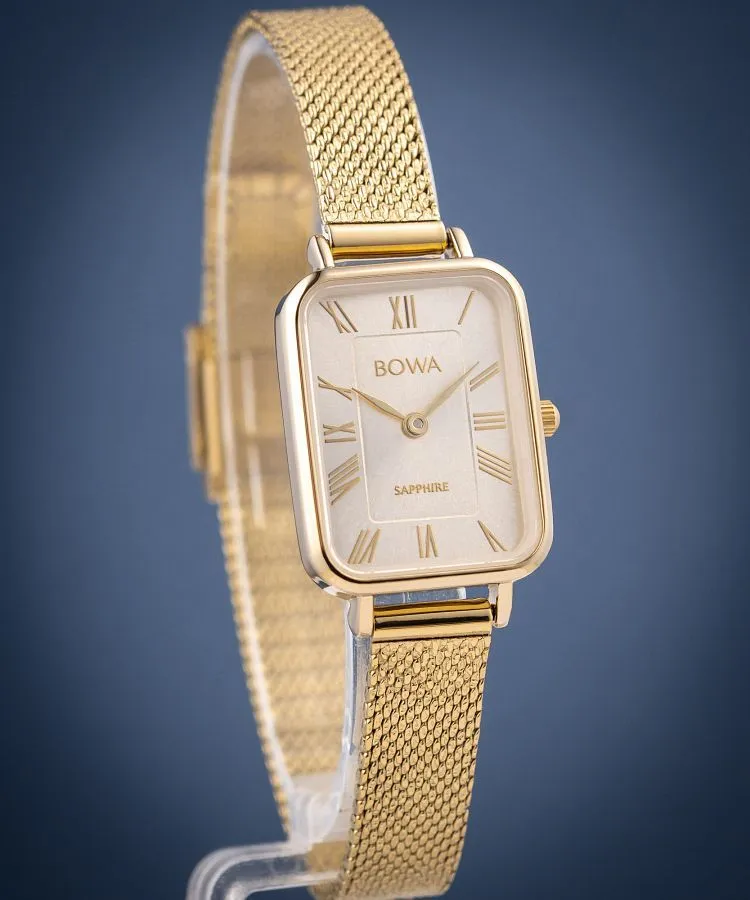 Ceas dama BOWA Dubai Full Gold Mesh 20 DU204-44R-104M