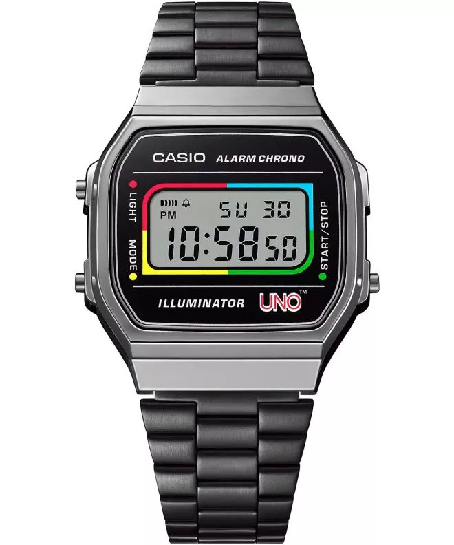 Ceas unisex Casio Vintage Iconic UNO Collaboration Limited Edition A168WEUC-1AER