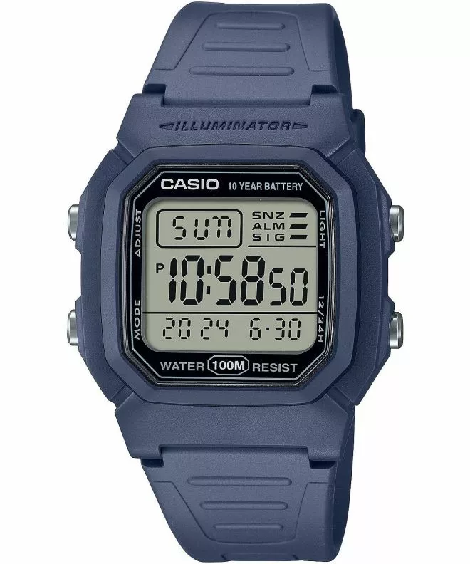 Ceas unisex Casio Digital W-800H-2AVEF