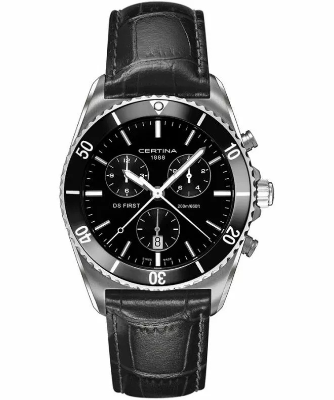 Ceas barbatesc Certina DS First Ceramic Chronograph C014.417.16.051.00 (C0144171605100)