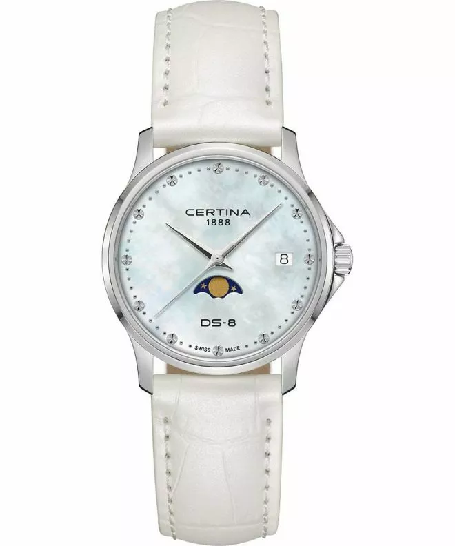 Ceas dama Certina DS-8 Moonphase Lady C045.223.16.131.00 (C0452231613100)
