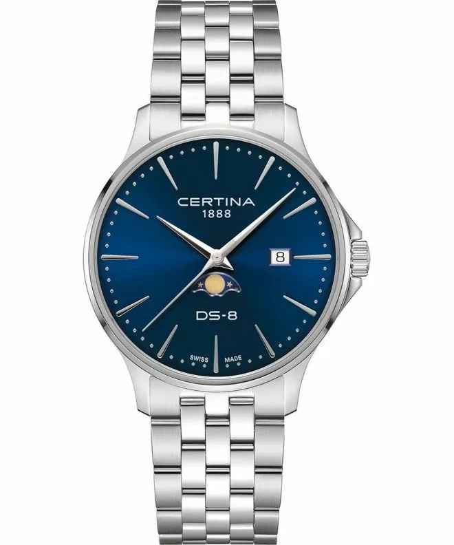 Ceas barbatesc Certina DS-8 Moonphase Gent C045.423.11.041.00 (C0454231104100)