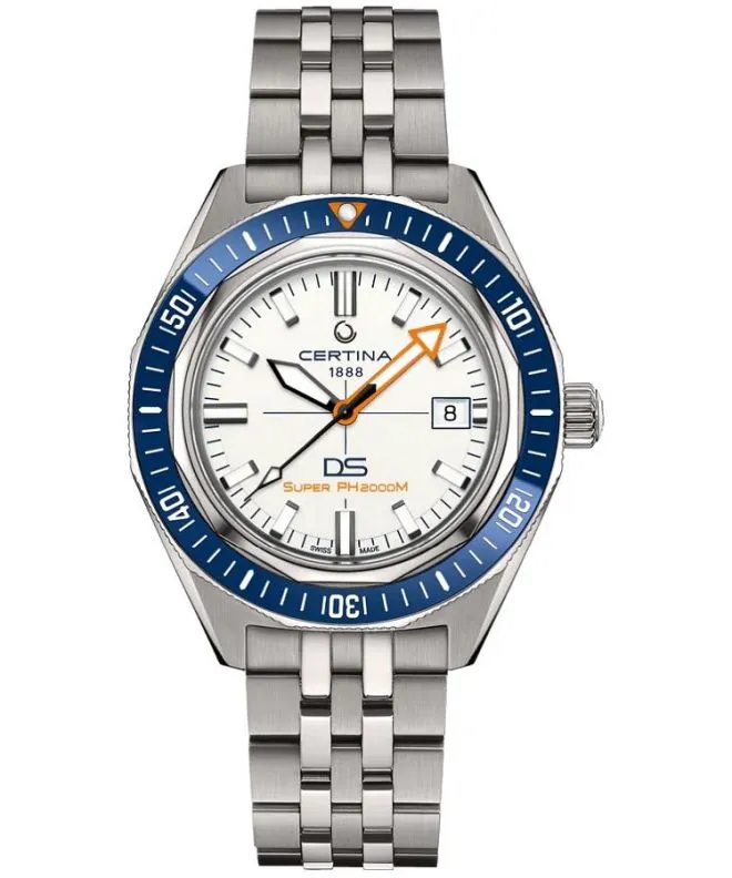 Ceas unisex Certina DS Heritage PH 2000M Automatic Titanium SET C050.607.44.011.02 (C0506074401102)