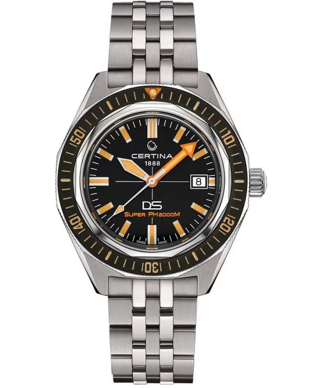 Ceas unisex Certina DS Heritage PH 2000M Automatic Titanium SET C050.607.44.051.02 (C0506074405102)