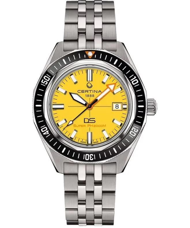 Ceas unisex Certina DS Heritage PH 2000M Automatic Titanium SET C050.607.44.361.02 (C0506074436102)