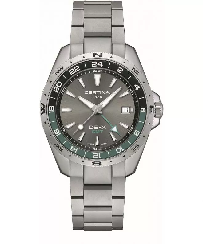Ceas unisex Certina DS-X GMT C047.452.11.081.00 (C0474521108100)