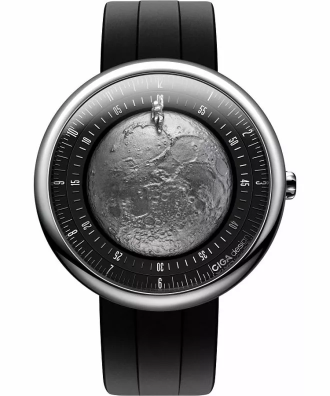 Ceas barbatesc Ciga Design U Series Moon Walker Automatic Titanium GPHG 2021 U055-TIGR-6B