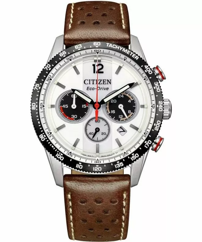 Ceas barbatesc Citizen Vintage Racing Eco-Drive Chronograph CA4714-04A