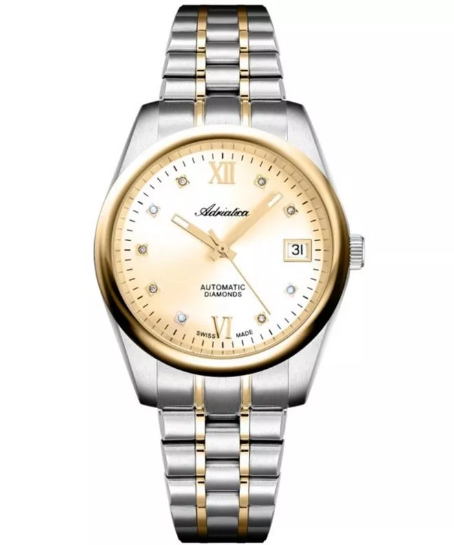 Ceas dama Adriatica Classic Automatic Diamonds A3198.2181DA