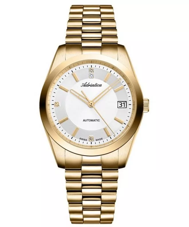 Ceas dama Adriatica Classic Automatic Diamonds A3802.1113AD