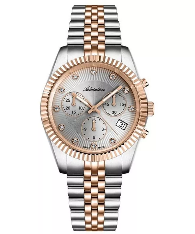 Ceas dama Adriatica Classic Chronograph A3809.R1R7CH