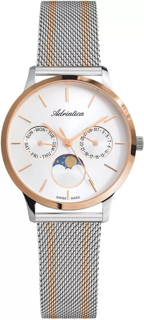 Ceas dama Adriatica Moon Phase A3174.R113QF2