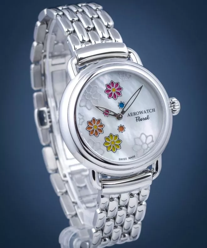 Ceas Dama Aerowatch Floral 44960-AA15-M