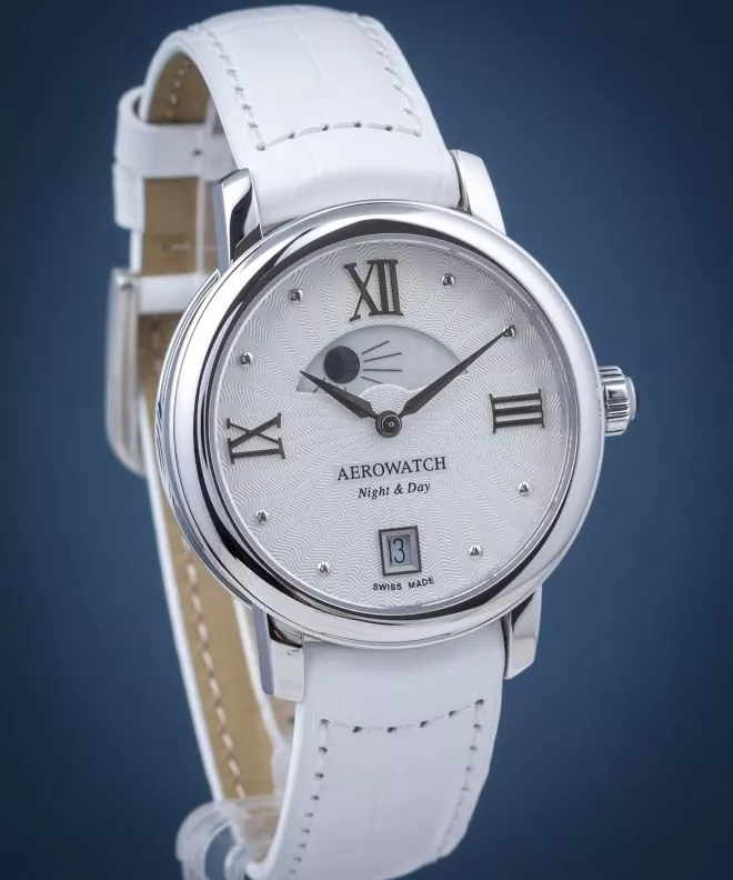 Ceas Dama Aerowatch Renaissance Night & Day 44938-AA14