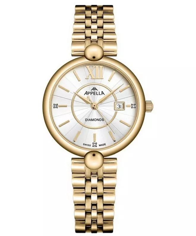 Ceas dama Appella Classic Diamonds L50011.1163DQ