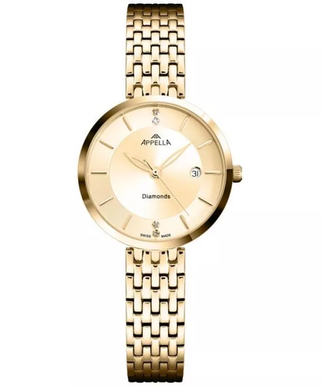 Ceas dama Appella Classic Diamonds L50013.1191DQ