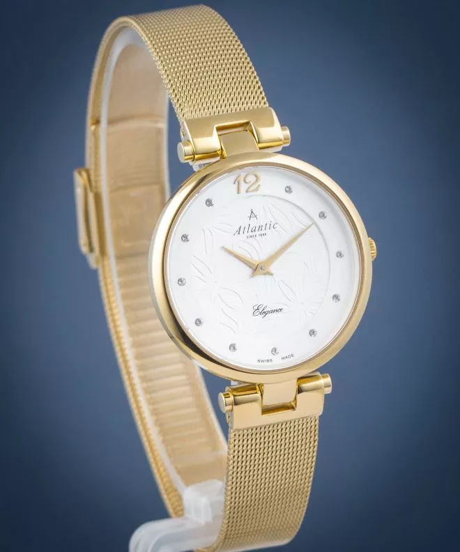Ceas dama Atlantic Elegance Floral 29037.45.21MB