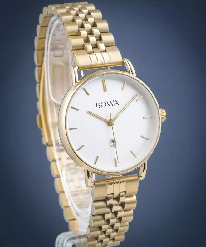 Ceas dama BOWA Milan White Gold Steel 34 MI344-24-164S