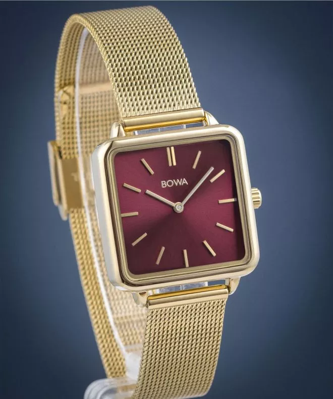 Ceas dama BOWA Vienna Red Gold Mesh 29 VI294-134-164M