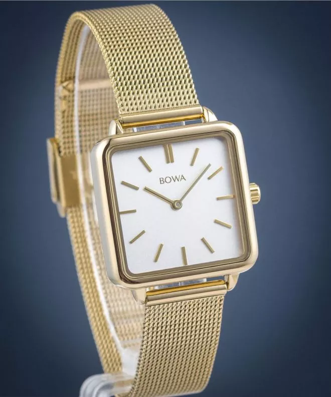Ceas dama BOWA Vienna White Gold Mesh 29 VI294-24-164M