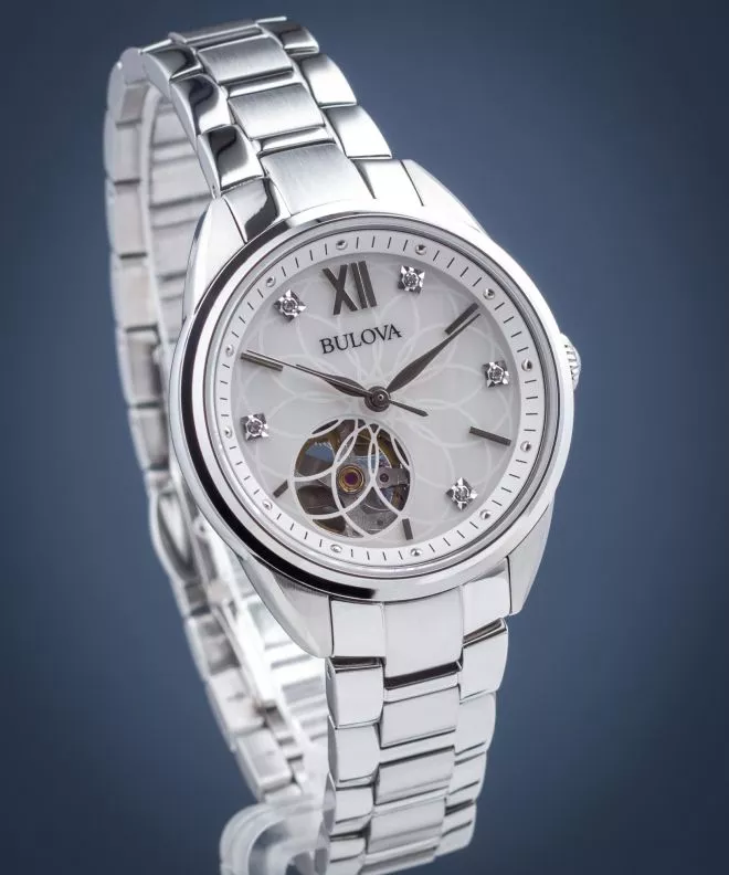 Ceas Dama Bulova Diamond Automatic 96P181