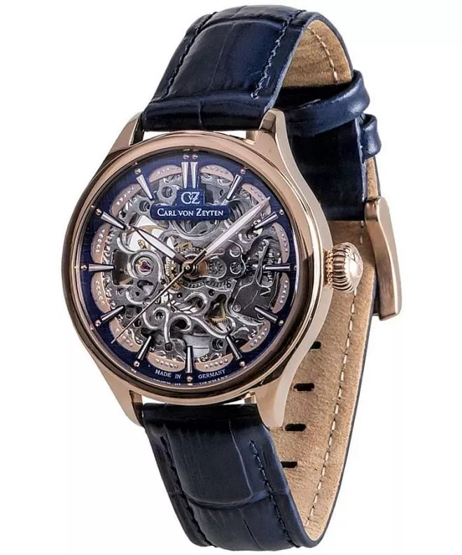 Ceas dama Carl von Zeyten Horbach Skeleton Limited Edition CVZ0072RBLS