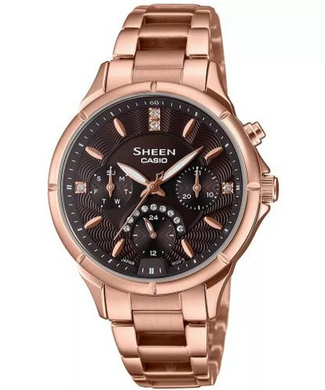 Ceas Dama Casio Sheen Pink Gold SHE-3047PG-5AUER