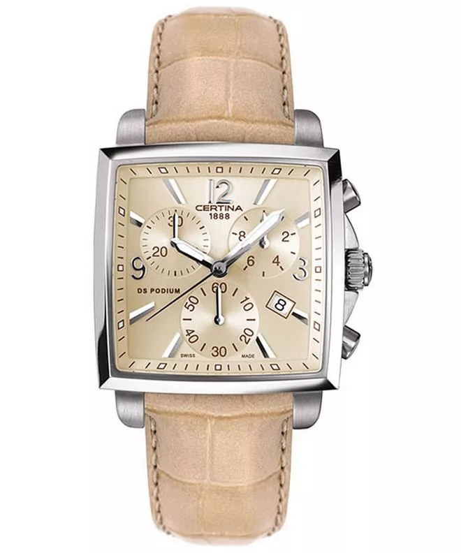 Ceas dama Certina DS Podium Lady Square Chronograph C001.317.16.267.00 (C0013171626700)