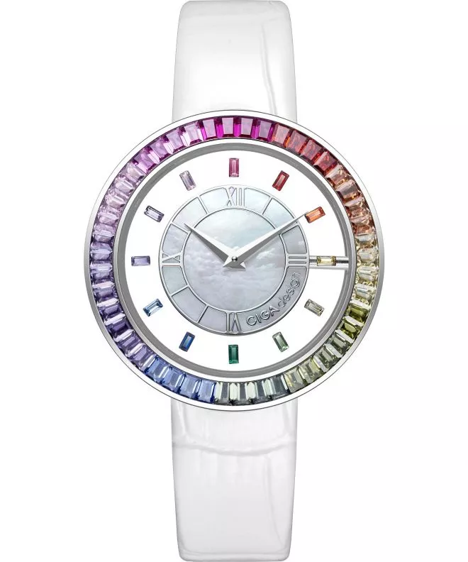 Ceas dama Ciga Design D Series SPARKLE D022-SIRB-1WH
