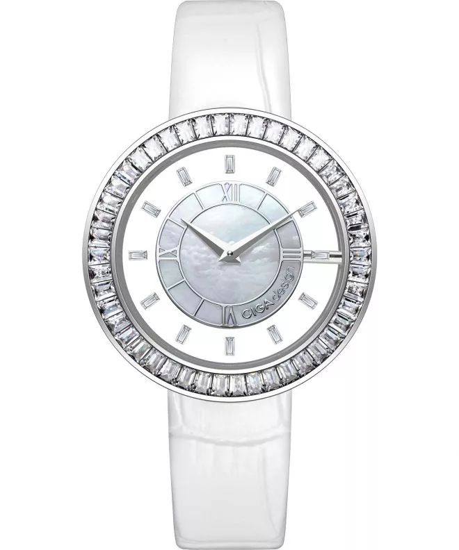 Ceas dama Ciga Design D Series SPARKLE D022-SIWH-1WH