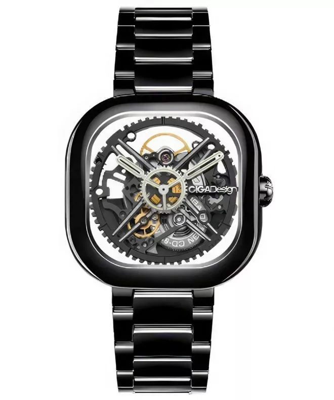 Ceas dama Ciga Design Eastern Jade Skeleton Automatic C012-BB01-W7B (C012-BB01-7B)