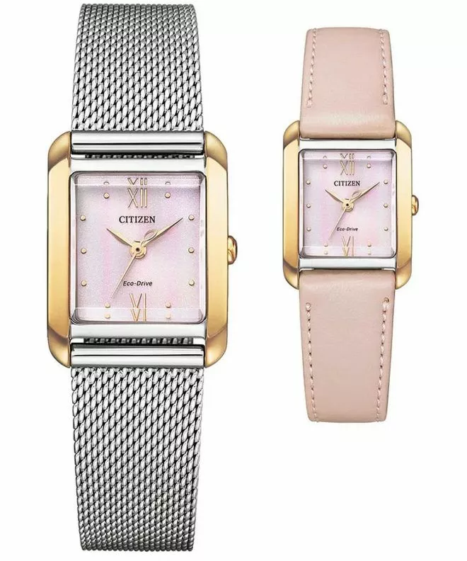 Ceas dama Citizen Citizen L Sqaure Set Square Set EW5596-66X