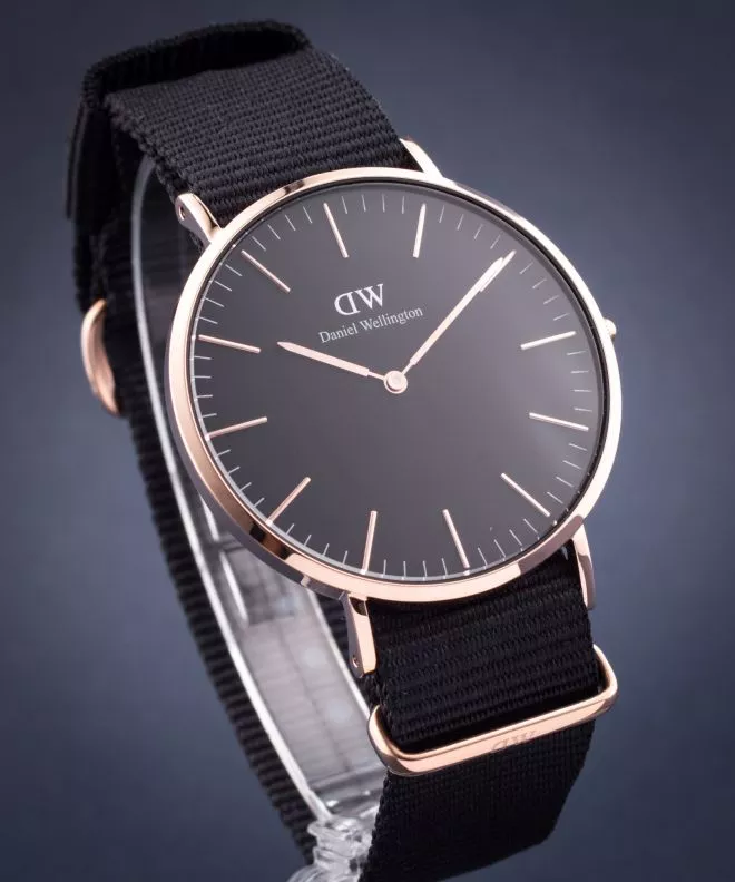 Ceas Barbatesc Daniel Wellington Classic Petite Black Cornwall DW00100148