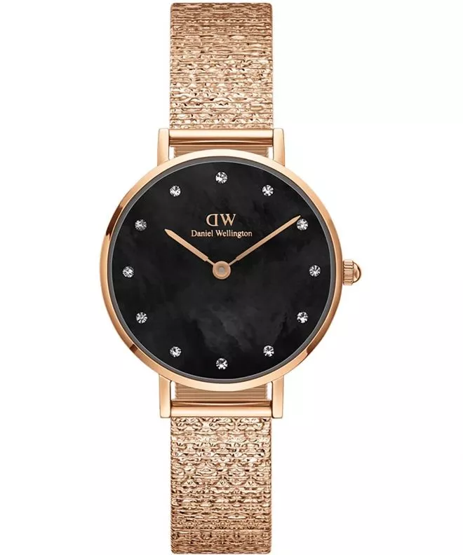 Ceas dama Daniel Wellington Petite Lumine Pressed Piano Rose Gold 28 DW00100591