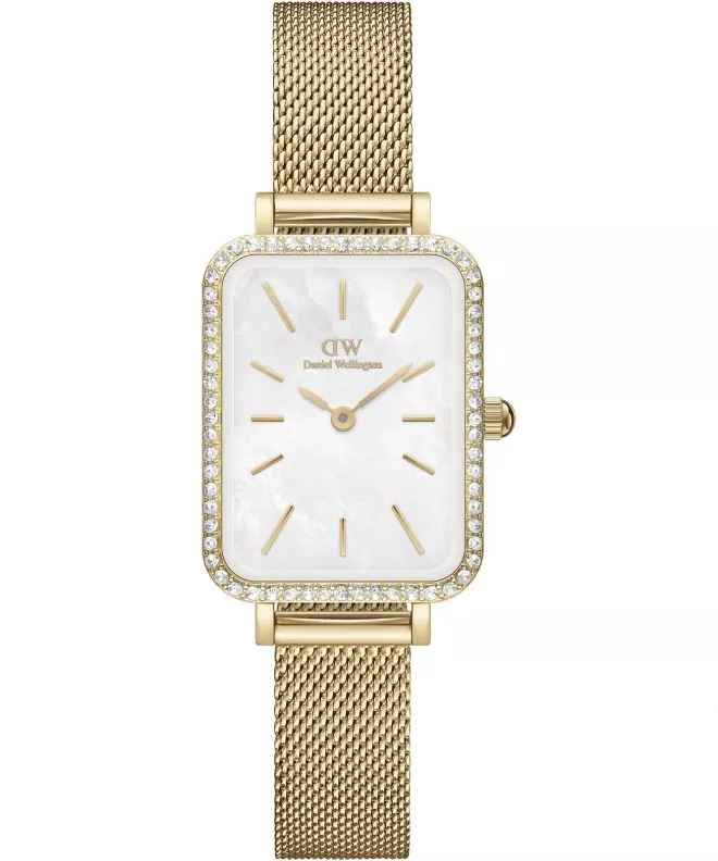 Ceas dama Daniel Wellington Quadro Lumine Bezel Evergold 40 DW00100668
