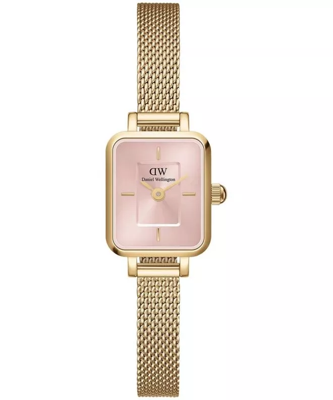 Ceas dama Daniel Wellington Quadro Mini Evergold Blush 15 DW00100655