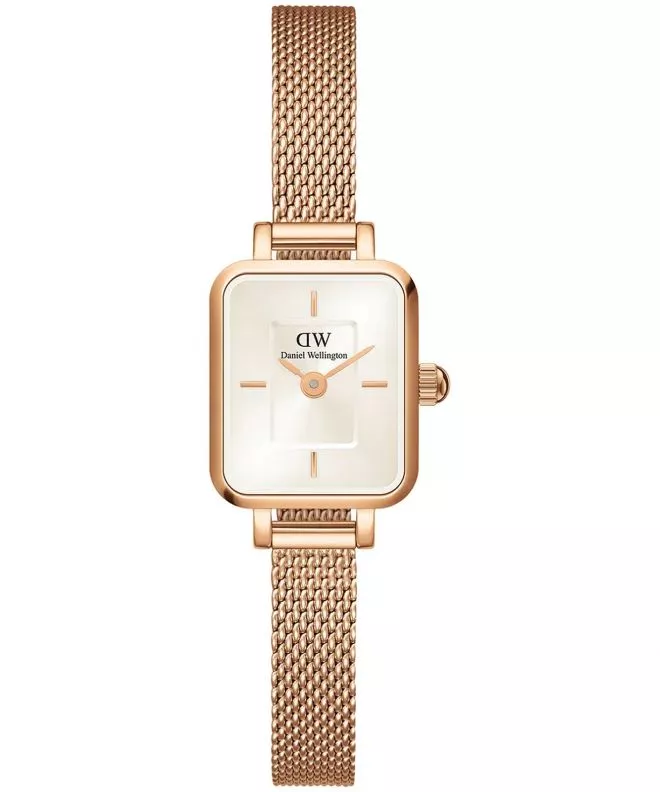 Ceas dama Daniel Wellington Quadro Mini Melrose Champagne 15 DW00100651