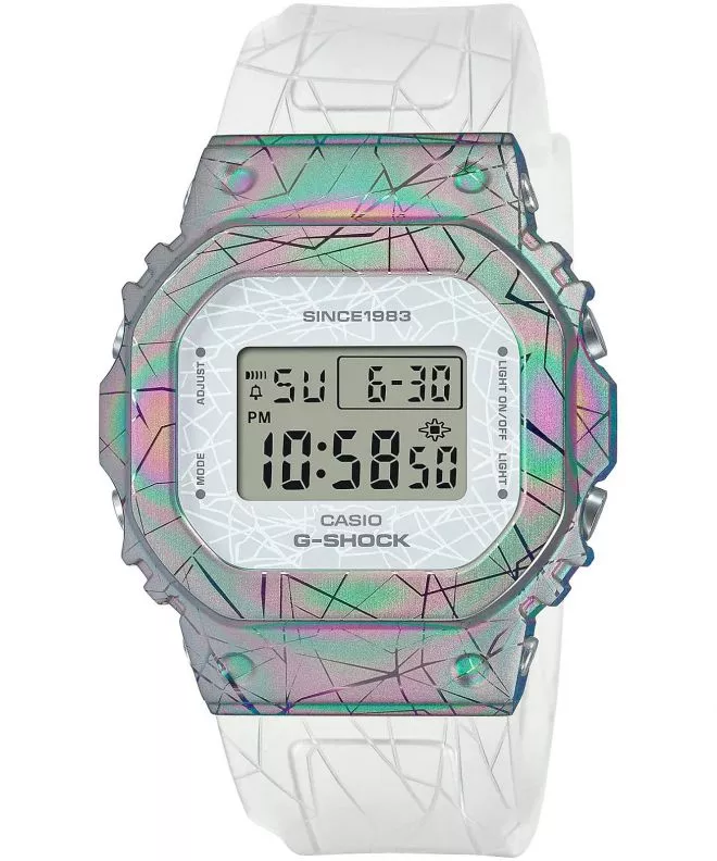 Ceas Dama Casio G-Shock Original 40th Anniversary Adventurer’s Stone GEM Calcite Limited Edition GM-S5640GEM-7ER
