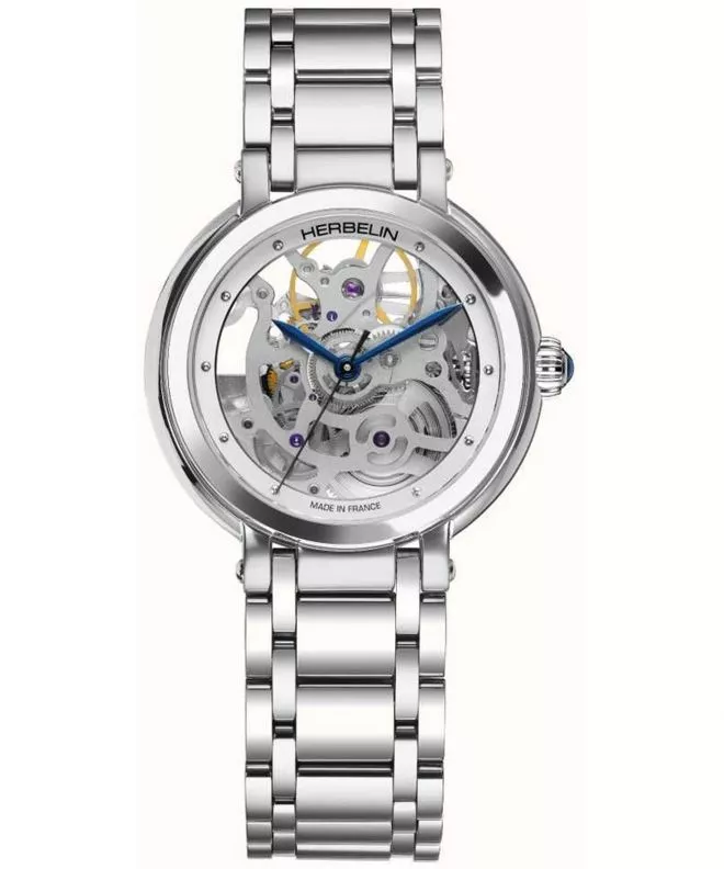 Ceas dama Herbelin Galet Automatic Skeleton 1630BSQ12