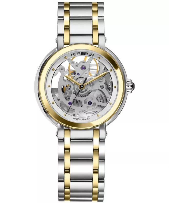 Ceas dama Herbelin Galet Automatic Skeleton 1630BTSQ12
