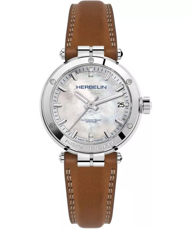 Ceas Dama Herbelin Newport Automatic 1658AP89GD (1658/89GO)