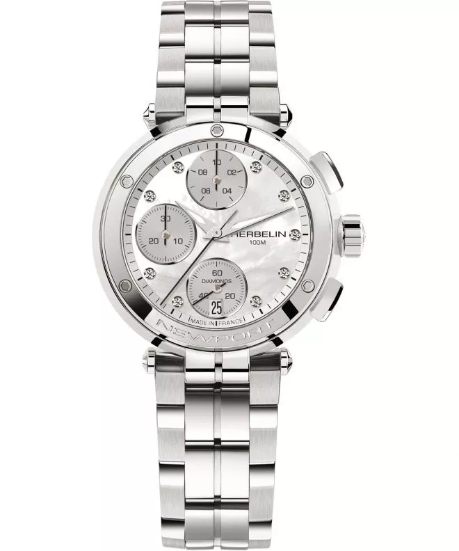 Ceas Dama Herbelin Newport Chronograph 35688B89 (35688/B89)