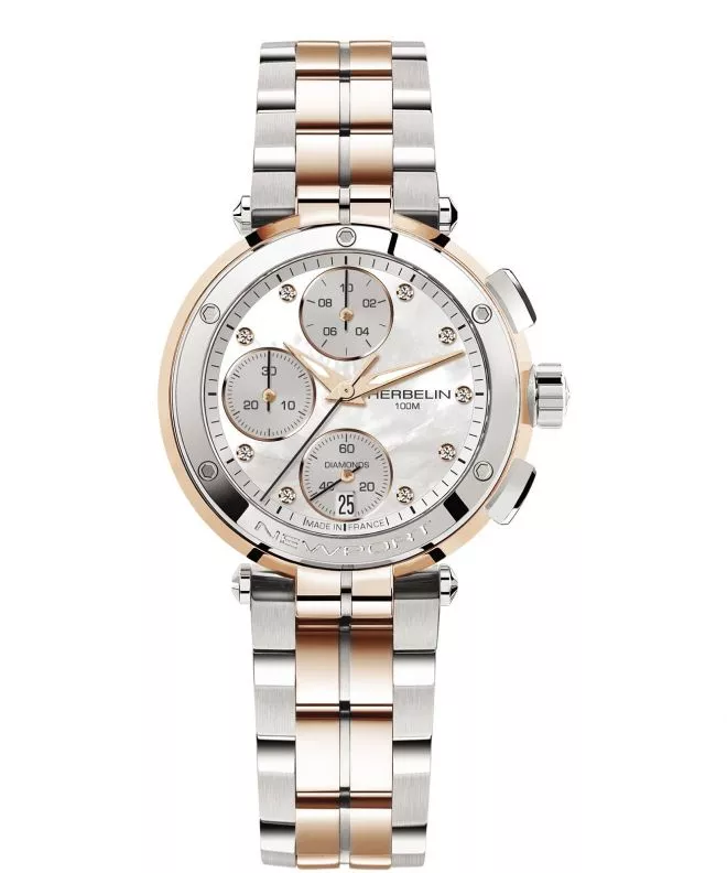 Ceas Dama Herbelin Newport Chronograph 35688BTR89 (35688/BTR89)