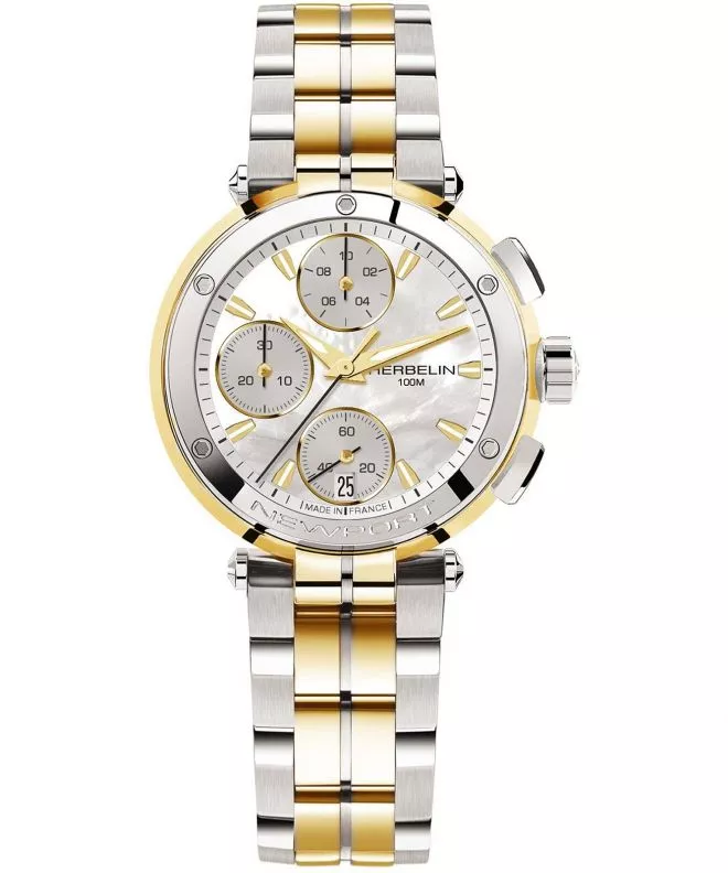 Ceas dama Herbelin Newport Chronograph 35688BT19